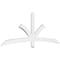 Ekena Millwork Davenport Architectural Grade PVC Gable Bracket, 84"W x 31 1/2"H x 2"D x 4"F, 9/12 Pitch GBP084X32X0204DAV00 - alternate 1